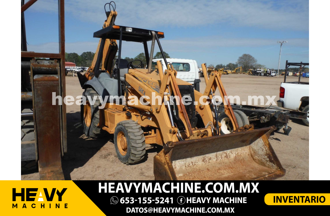 Maquinaria Pesada Retroexcavadora 2000 Case 580 L serie 2